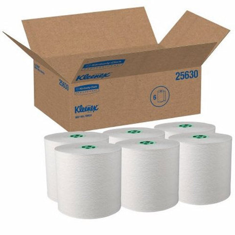 Kimberly Clark, Paper Towel Kleenex  MOD* Green Hardwound Roll 7.55 Inch X 700 Foot, Count of 6 Kimberly Clark