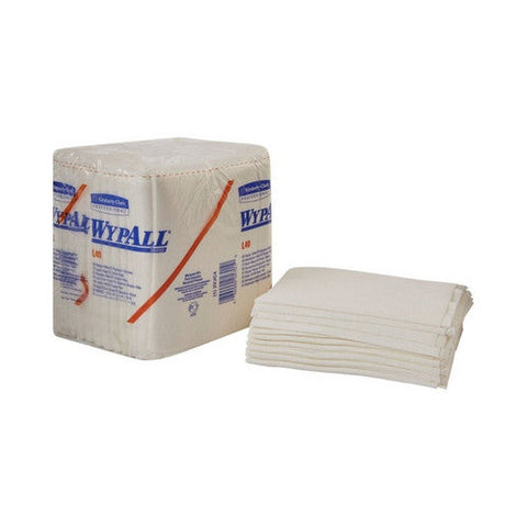 Kimberly Clark, Task Wipe WypAll L40 Light Duty White NonSterile Double Re-Creped, Pack Of 56 Kimberly Clark