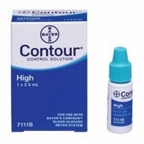 Contour, Control Solution High, 2.5 Ml Contour