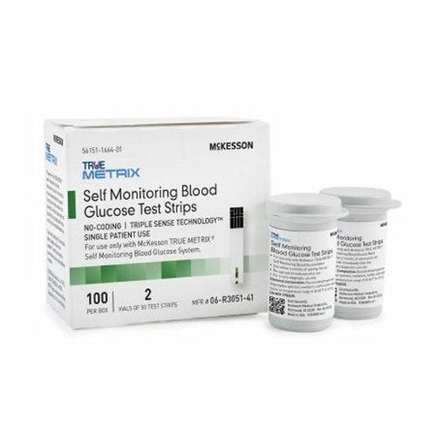 McKesson, Blood Glucose Test Strips, Box Of 100 McKesson