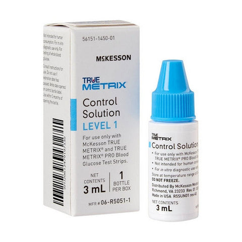 McKesson, Blood Glucose Control Solution, Case Of 24 McKesson