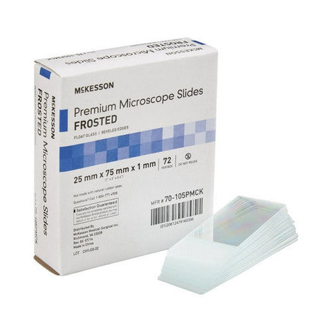 McKesson, Microscope Slide, Box Of 72 McKesson