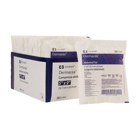 Cardinal, Abdominal Pad 5 X 9 Inch Sterile 7196D, Count of 1 Cardinal