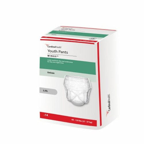 Cardinal, Unisex Youth Absorbent Underwear, Count of 1 Cardinal