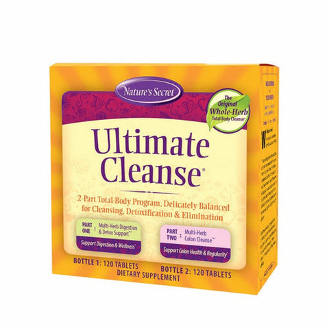 Nature's Secret, Ultimate Cleanse, 120 + 120 Tabs Nature's Secret