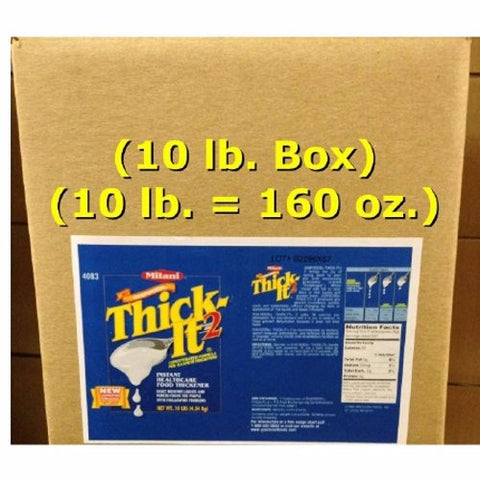Thick-It, Food and Beverage Thickener Thick-It  2 10 lbs. Container Bag Unflavored Ready to Use Consistency Va, Count of 1 Thick-It