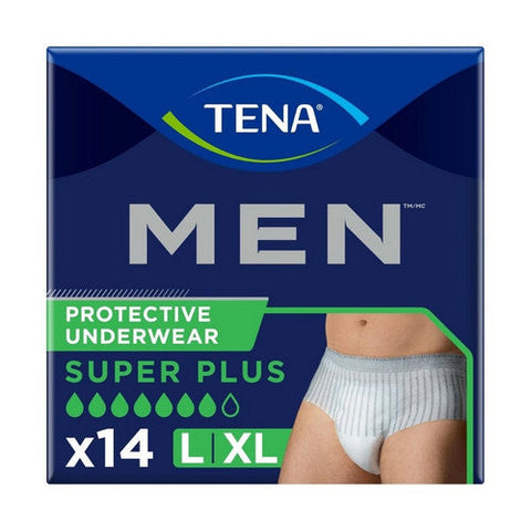 Tena, Men Super Plus Adult Large And X-Large Male Underwear, Count of 14 Tena