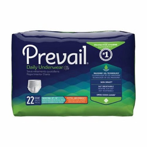 First Quality, Unisex Youth Absorbent Underwear Daily Underwear Pull On with Tear Away Seams Small Disposable Moderate Absorbency, Pack Of 22 First Quality