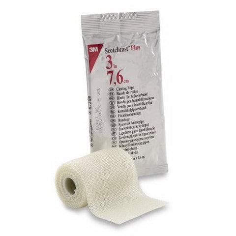 3M, Cast Tape 3M Scotchcast Plus 3 Inch X 4 Yard Fiberglass White, Box Of 10 3M