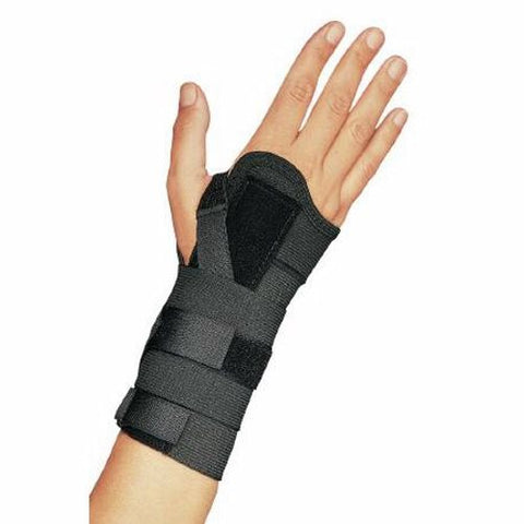 DJO, Wrist Splint PROCARE  Elastic Left or Right Hand Black X-Large, Count of 1 DJO
