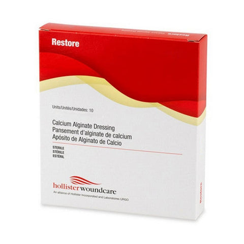 Hollister, Calcium Alginate Dressing Restore 2 X 2 Inch Square Calcium Alginate Sterile, Count of 1 Hollister