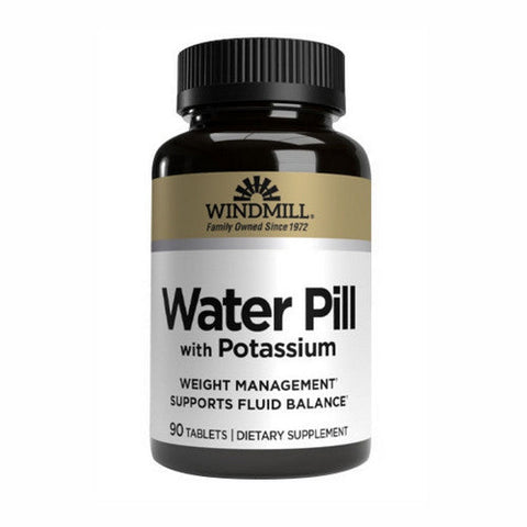Windmill Health, Water Pill With Potassium, 90 Tabs