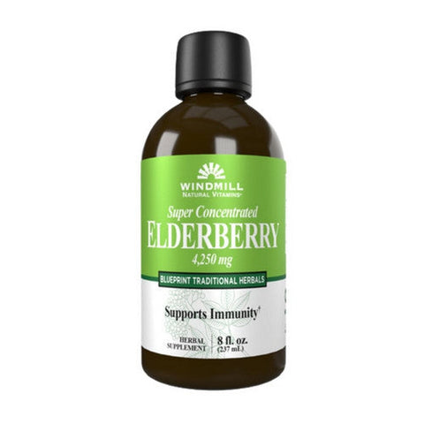 Windmill Health, Super Concentrated Black Elderberry, 4250 mg, 8 Oz