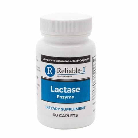 Reliable1, Lactase Enzyme, 60 Caplets Reliable1
