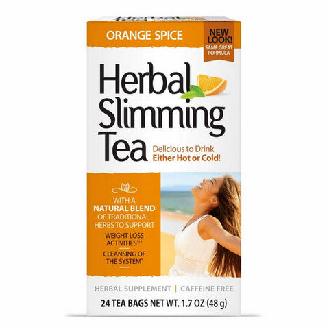 21st Century, Herbal Slimming Tea, Orange Spice 24 Bags 21st Century