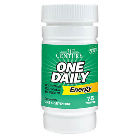 21st Century, One Daily Energy, 75 Tabs 21st Century