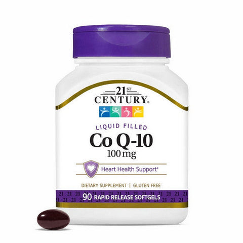 21st Century, CoQ 10, 100 mg, 90 Softgels 21st Century