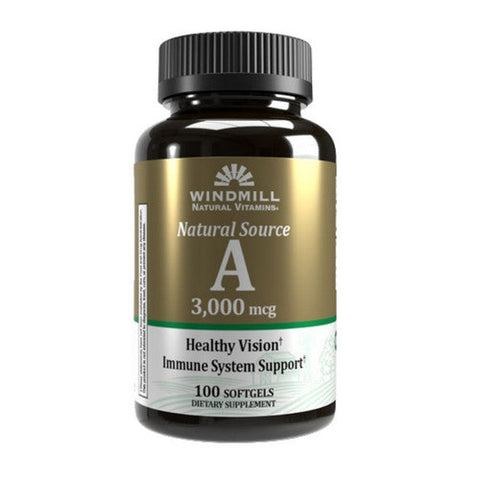 Windmill Health, Vitamin A 10000 IU, 100 Softgels