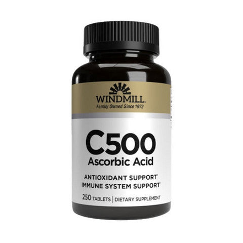 Windmill Health, Vitamin C, 500mg, 250 Tabs