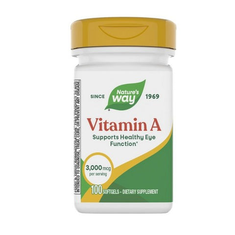 Vitamin A 100 Softgels by Nature's Way