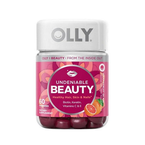 Olly, Undeniable Beauty Graprefruit Glam, 60 Count Olly