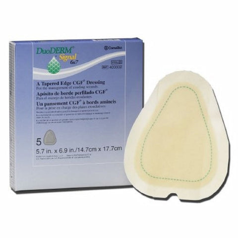Convatec, Hydrocolloid Dressing Foam Backing 6 X 7 Inch 403332, Count of 1 Convatec