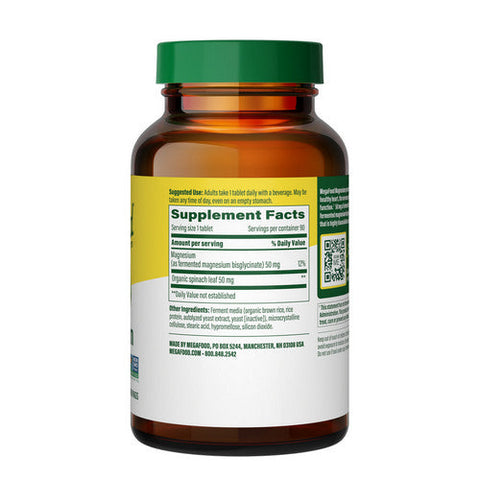 MegaFood, Magnesium, 90 Tabs MegaFood