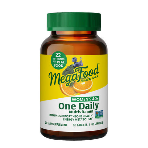 MegaFood, Women's 40+ One Daily Multivitamin, 60 Tabs MegaFood