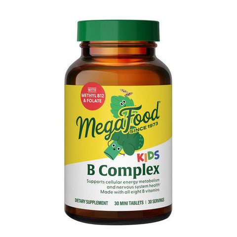 MegaFood, Kids B Complex Mini, 30 Tabs MegaFood