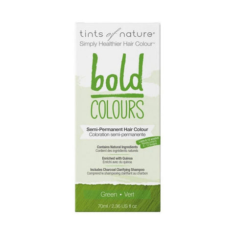 Tints of Nature, Semi-Perminant Hair Color, Bold Green 2.46 Oz Tints of Nature