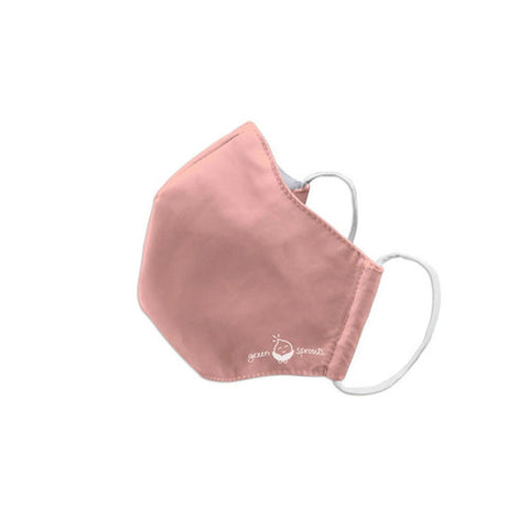 Green Sprouts, Reusable Adult Face Mask Medium Coral, Medium, Coral 1 Count Green Sprouts