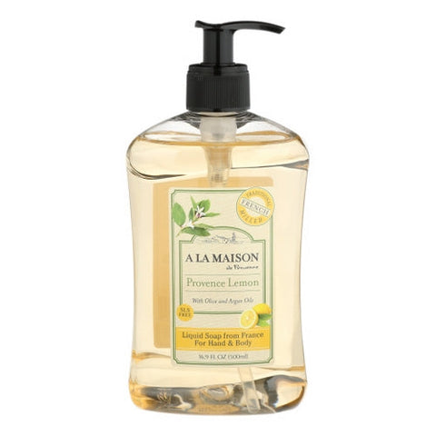 Isle De France, French Liquid Hand Soap Lemon, 16.9 Oz Isle De France
