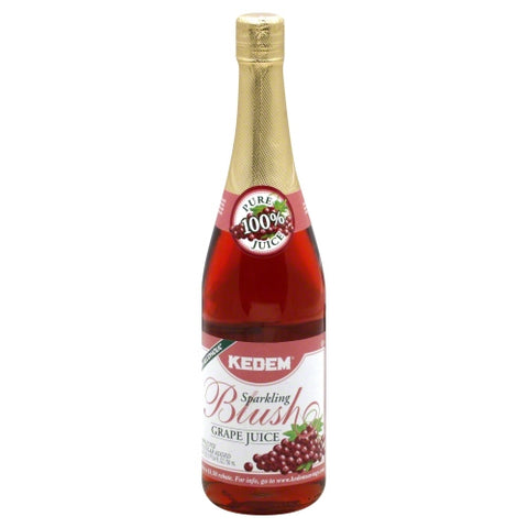 Juice Blush Sparkling Case of 12 X 25.4 Oz by Kedem