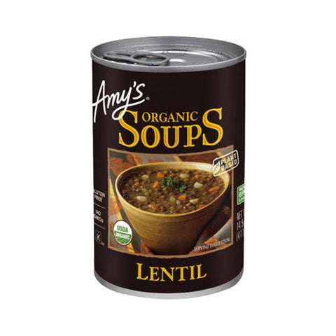 Amys, Organic Lentil Soup, 14.5 Oz(Case Of 12) Amys