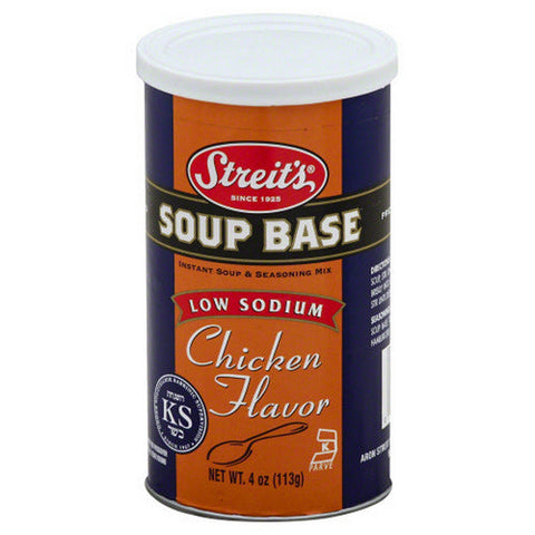 Streits, Soup Base Low Sodium Chicken Flavor, 5 Oz(Case Of 6) Streits