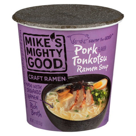 Mike's Mighty Good, Pork Tonkotsu Ramen Soup, 1.7 Oz(Case Of 6) Mike's Mighty Good