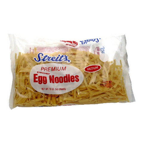 Streits, Premium Enriched Egg Noodles, 12 Oz(Case Of 12) Streits
