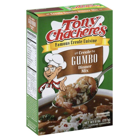 Tony Chachere's, Gumbo Rice Dinner Mix, 8 Oz(Case Of 12) Tony Chachere's