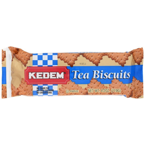 Kedem, Tea Biscuit Plain, 4.2 Oz(Case Of 24) Kedem