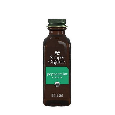 Simply Organic, Organic Peppermint Flavor, 2 Oz Simply Organic