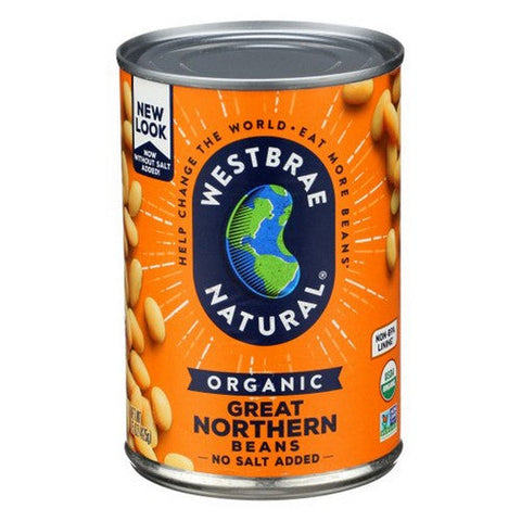 Westbrae, Bean Great Northern Org, 15 Oz(Case Of 6) Westbrae