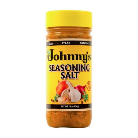 Johnnys Fine Foods, Seasoning Salt, 16 Oz(Case Of 12) Johnnys Fine Foods