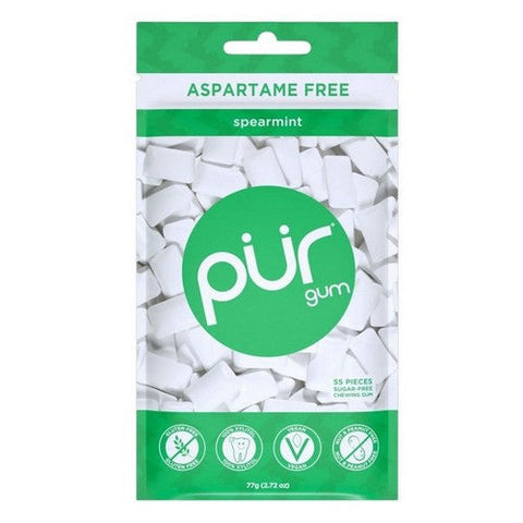 The Pur Company, Pur Gum Spearmint Bag, 2.72 Oz(Case Of 12) The Pur Company