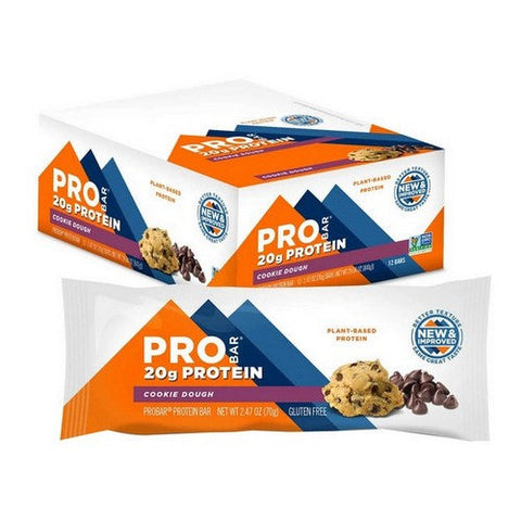 Probar, Cookie Dough Protein Bar, 2.46 Oz(Case Of 12) Probar