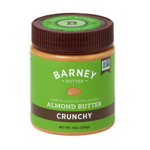 Barney Butter, Bare Crunchy Almond Butter, 10 Oz(Case Of 6) Barney Butter