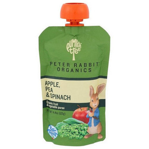 Peter Rabbit, Pea Spinach & Apple Puree, 4.4 Oz(Case Of 10) Peter Rabbit