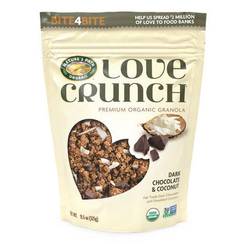 Natures Path, Organic Love Crunch Granola Dark Chocolate And Coconut, 11.5 Oz(Case Of 6) Natures Path