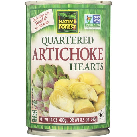 Native Forest, Quartered Artichoke Hearts, 14 Oz(Case Of 6) Native Forest