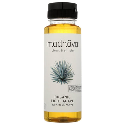 Madhava Honey, Agave Nectar Light Org, 11.75 Oz(Case Of 6) Madhava Honey