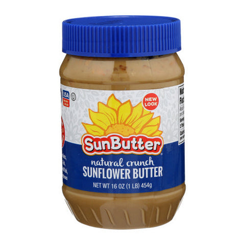 Sunbutter Natural, Natu Ral Crunch Sunbutter, 16 Oz(Case Of 6) Sunbutter Natural